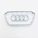 Значок рамка эмблема на руле Audi 2017 - серая 424929 фото 3