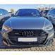 Автологотип черная эмблема Audi A8 2018- D5 Black Edition в решетку радиатора 4M8071801 232923 фото 2