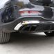 Накладки на вихлоп для Mercedes GLC GLE GLS 2018- Черный глянец 425667 фото 2