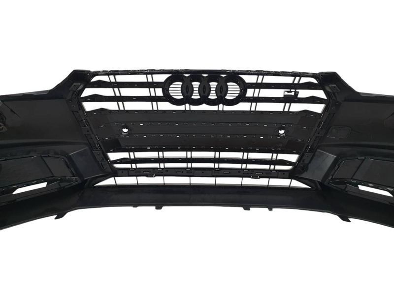 Передний бампер на Audi A4 B9 2015-2019 в стиле S4 Chrome 428692 фото