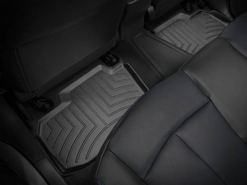 3D килимки для Nissan Leaf 2018- чорні задні WeatherTech 445502 46680 фото