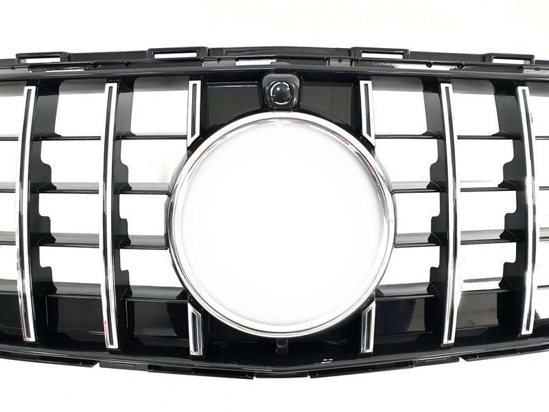 Решетка радиатора на Mercedes E-class W213 2020-2023 Classic GT Chrome Black 427629 фото