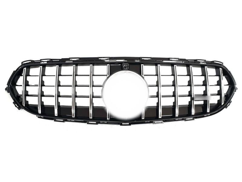 Решетка радиатора на Mercedes E-class W213 2020-2023 Classic GT Chrome Black 427629 фото
