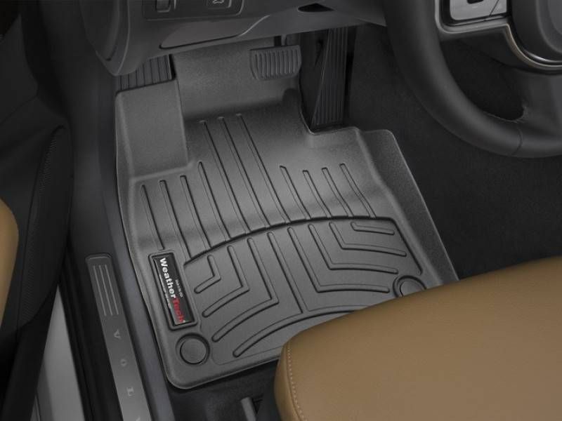 3D коврики для Volvo XC90 2015- черные передние WeatherTech 448281 47057 фото