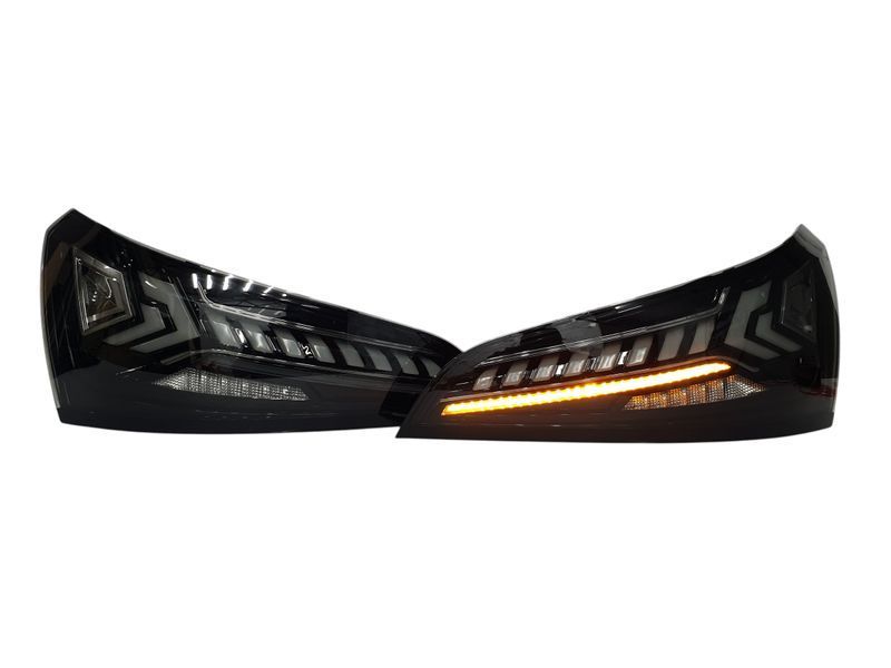 Задние фонари Led (Smoke) на Audi Q5 8R 2008-2012 года 522805 фото