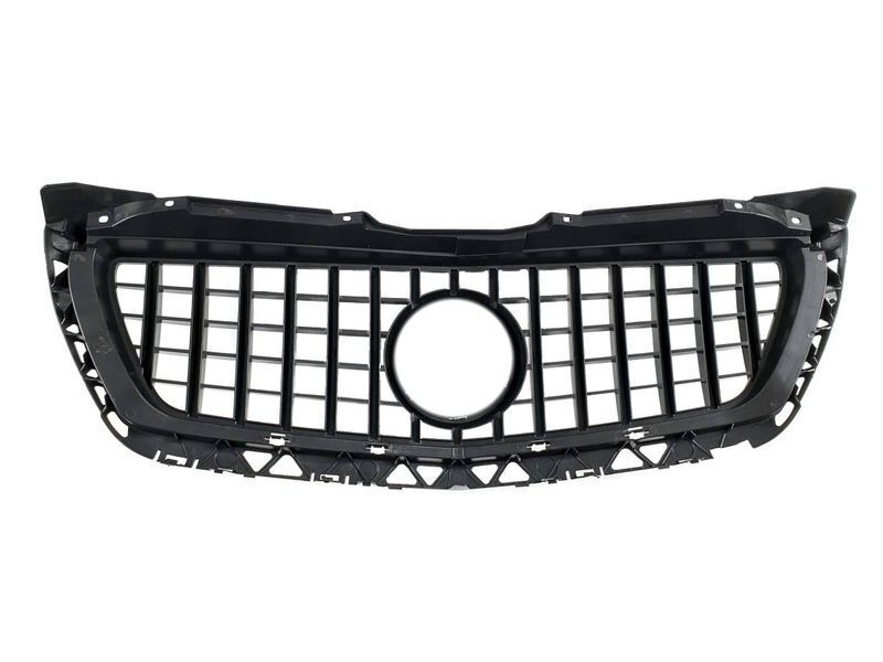 Решетка радиатора на Mercedes Sprinter W906 2013-2017 GT Black 427662 фото Решетка радиатора на Mercedes Sprinter W906 2013-2017 GT Black 427662 фото