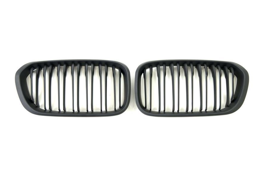 Решітка радіатора на BMW 1 F20, F21 2015-2019 M-Look Black Matt 429082 фото