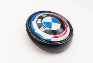 Автологотип емблема BMW X5 E70 2006-2013 Ювілейна 50 років Motorsport задня чорний подіум 430355 фото