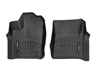 3D килимки для Jeep Grand Cherokee 2016- EUR чорні передні WeatherTech 449801 98221 фото