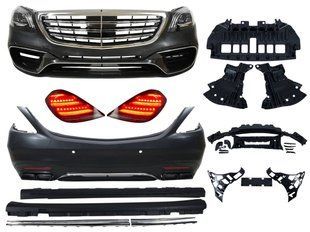 Комплект рестайлинга на Mercedes S-class W222 2013-2017 в стиле S63 AMG 2017 430844 фото