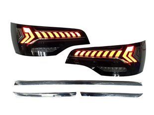 Задние фонари Led (Smoke) на Audi Q7 4L 2005-2015 года 522806 фото