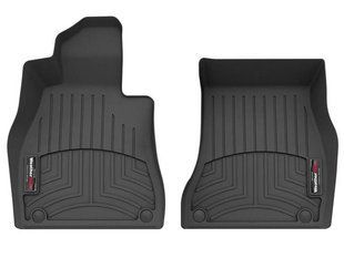 3D килимки для Mercedes S-class W223 2020- чорні передні WeatherTech 4417011 325345 фото