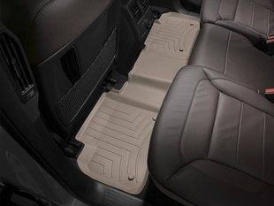 3D килимки для Mercedes GL, GLS-class X166, M, GLE-class W166 2012- бежеві задні WeatherTech 454012 46613 фото