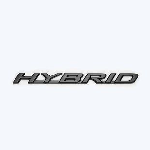 Автологотип емблема напис Lexus Hybrid Black Еdition на кришку багажника 423356 фото