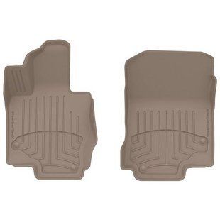 3D коврики для Mercedes GLE-class W167, GLS-class X167 2019- бежевые передние WeatherTech HP 4515331IM 414863 фото
