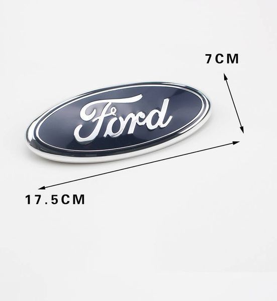 Автологотип емблема Ford 176x73мм Emblems166756 244217 фото
