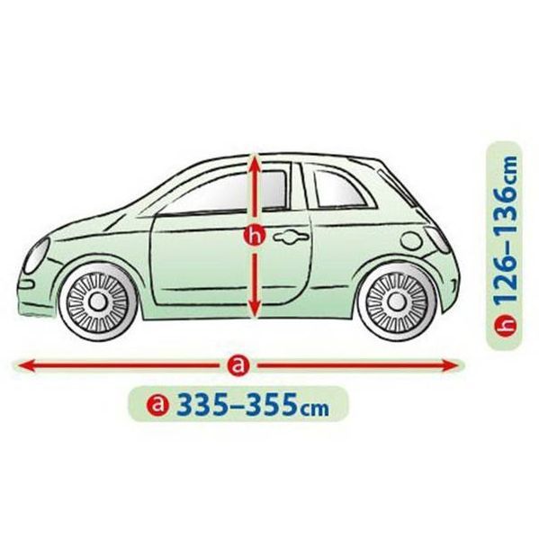 Чохол тент на автомобіль Toyota Aygo 2005-2014 Kegel Mobile Garage S3 hatchback 335-355см 417002 фото