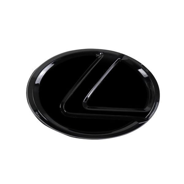 Автологотип емблема Lexus Full Black 100мм чорний глянець 522613 фото Автологотип емблема Lexus Full Black 100мм чорний глянець 522613 фото