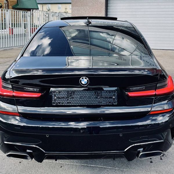 Спойлер на BMW 3 G20 2018- M340 Original Factory чорний глянець 428799 фото Спойлер на BMW 3 G20 2018- M340 Original Factory чорний глянець 428799 фото