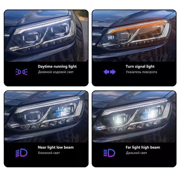 Передние фары на Volkswagen Touareg 2010-2014 TLZ FULL LED 2018 look 430508 фото Передние фары на Volkswagen Touareg 2010-2014 TLZ FULL LED 2018 look 430508 фото
