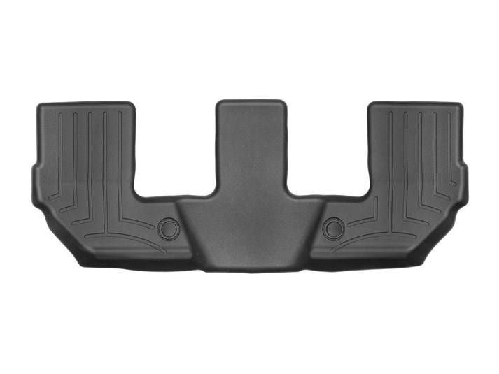 3D коврики для Volvo XC90 2015- черные 3 ряд WeatherTech 448283 47054 фото