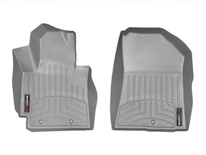 3D коврики для Kia Soul 2015- cерые передние WeatherTech 466011 141221 фото