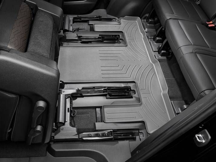 3D килимки для Cadillac Escalade, Chevrolet Tahoe, GMC Yukon 2020- сірі 3 ряд Bucket Seating WeatherTech 4616323 236984 фото 3D килимки для Cadillac Escalade, Chevrolet Tahoe, GMC Yukon 2020- сірі 3 ряд Bucket Seating WeatherTech 4616323 236984 фото