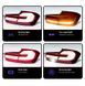 Задние фонари на BMW 3 Series F30 2013-2016 черный LED стиль G30 look 430387 фото 6