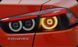 Задні ліхтарі на Mitsubishi Lancer X 2007-2017 LED чорні стиль JDM 430815 фото 4
