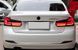 Задние фонари на BMW 3 Series F30 2013-2016 черный LED стиль G30 look 430387 фото 1