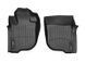 3D килимки для Mitsubishi L200, Fiat Fullback 2018- чорні передні WeatherTech 4413521 141485 фото 1