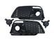 Решетки переднего бампера Audi Q5 2016-2020 S-Line, SQ5 Full Black 429135 фото 1