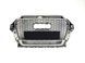 Решітка радіатора на Audi A3 2012-2016 стиль RS3 Chrome Black 427267 фото 1