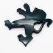 Автологотип емблема Peugeot Black Pack Edition чорний глянець 423732 фото 3