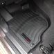 3D килимки для Mitsubishi L200, Fiat Fullback 2018- чорні передні WeatherTech 4413521 141485 фото 3