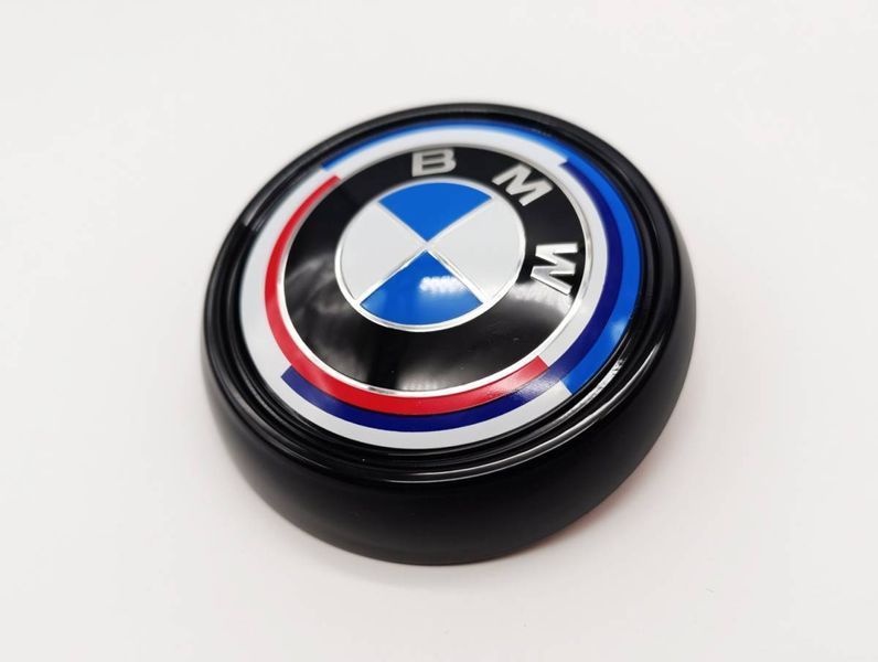 Автологотип шильдик эмблема BMW X5 E70 2006-2013 Ювілейна 50 років Motorsport задня чорний подіум 430355 фото
