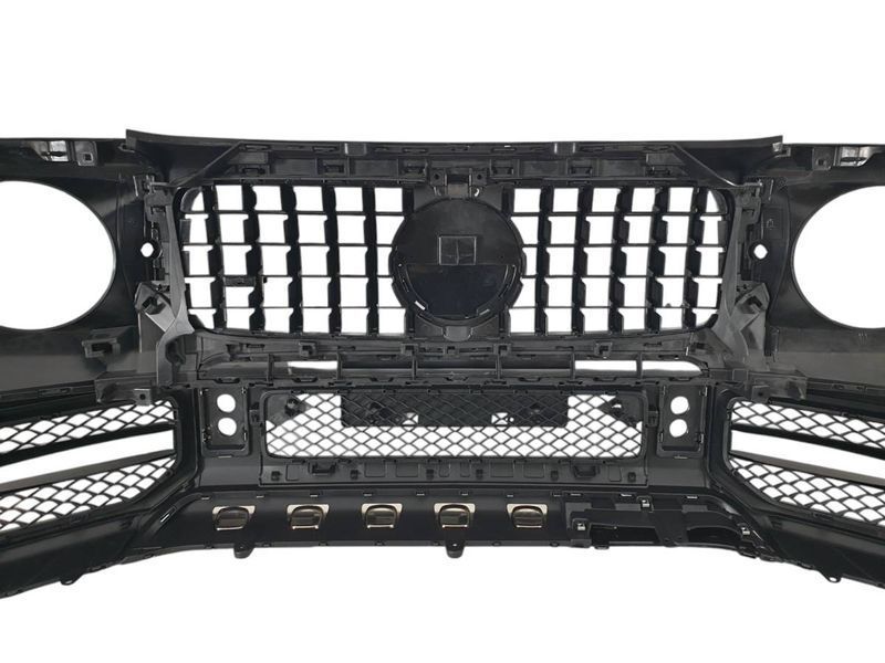 Передній бампер на Mercedes G-class W463 1990-2018 стиль G63 AMG 2018 V2 428703 фото