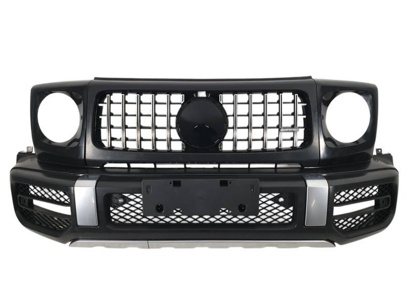 Передній бампер на Mercedes G-class W463 1990-2018 стиль G63 AMG 2018 V2 428703 фото