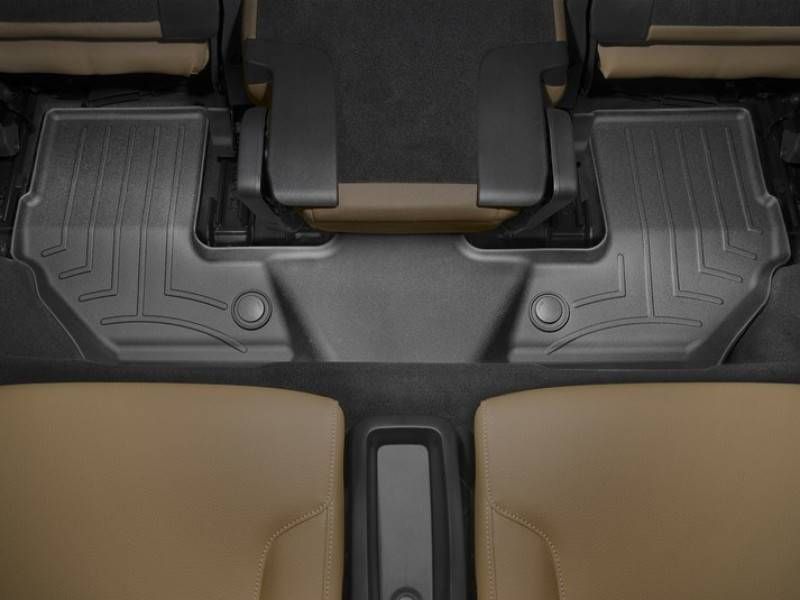 3D коврики для Volvo XC90 2015- черные 3 ряд WeatherTech 448283 47054 фото