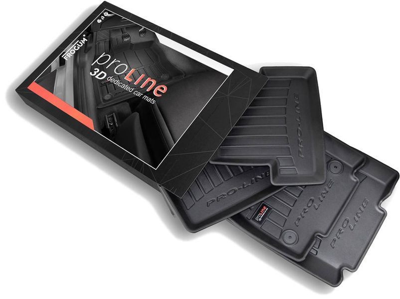 3D килимки для Hyundai Palisade, Kia Telluride 2019- Frogum Proline 3D427983 407896 фото