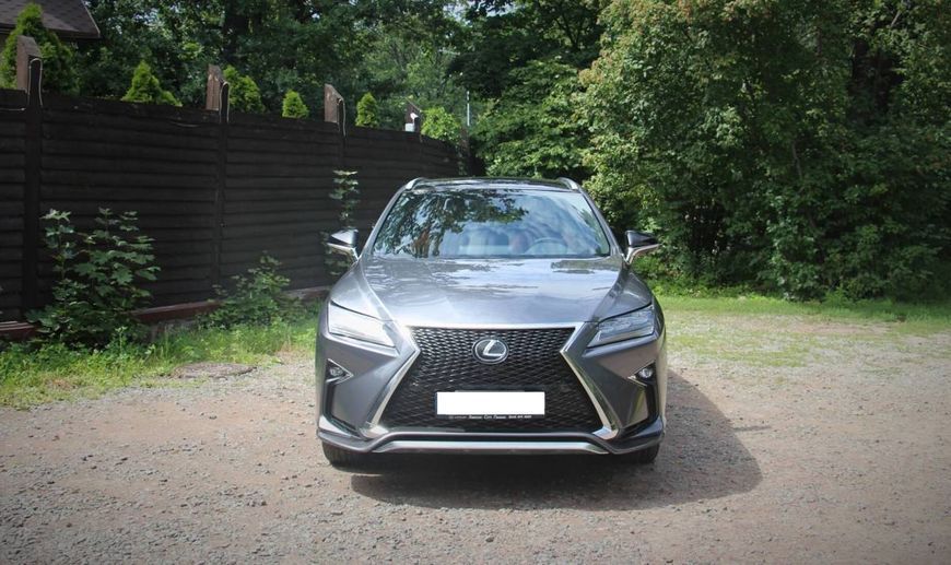 Решетка радиатора на Lexus RX 2015-2019 в стиле F-Sport Gray 430215 фото