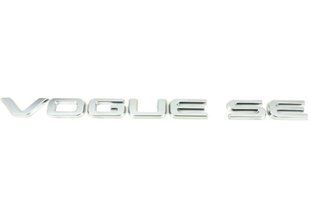 Автологотип емблема напис Range Rover Vogue SE Silver на кришку багажника 418265 фото