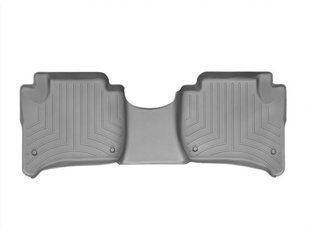 3D килимки для Volkswagen Touareg, Porsche Cayenne 2010-2018 сірі задні 2-Zone Climate WeatherTech 463332 47025 фото