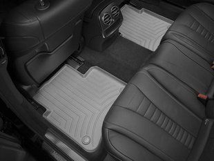 3D килимки для Mercedes S-class W222 2013- Long сірі задні WeatherTech 465712 141724 фото