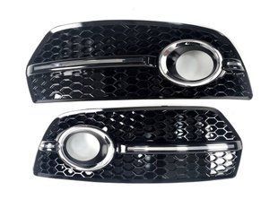 Решетки в бампер Chrome Black (в стиле RSQ5) на Audi Q5 2008-2012 429146 фото