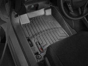 3D килимки для Honda Accord 2012-2017 чорні передні WeatherTech 444811 46294 фото