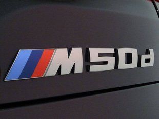 Емблема напис M50D оригінал BMW 51148092874 423656 фото