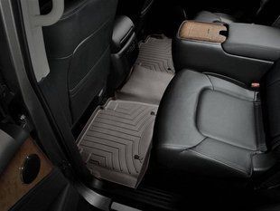 3D килимки для Infiniti QX56, QX80 2010-, Nissan Armada 2017- какао задні WeatherTech 473362 98206 фото