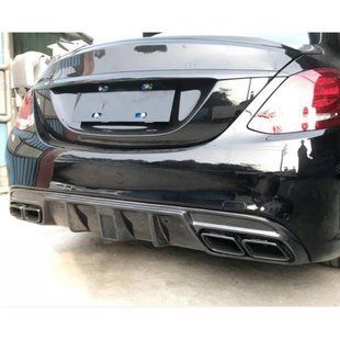 Дифузор заднього бамперу для Mercedes-Benz C-class W205 2014-2018 AMG 424271 фото