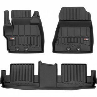 3D килимки для Toyota iQ, Scion iQ 2008-2015 Frogum Proline 3D426429 319994 фото